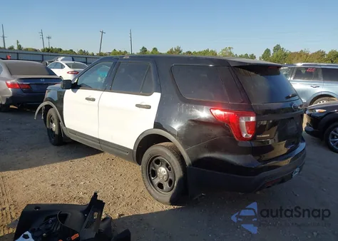2017 Ford Police Interceptor from USA, damaged, VIN 1FM5K8AR3HGD57991
